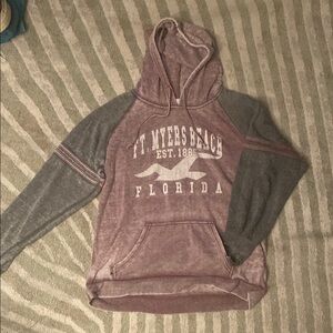 Ft Myers Coconut Creek Pink Hooded sweater